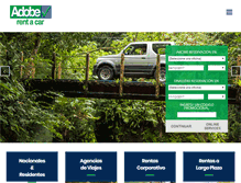 Tablet Screenshot of adobecar.com